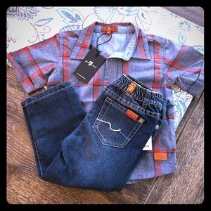 7 for all mankind toddler boy outfit